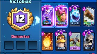 12 Win Grand Challenge with 3.0 Xbow Cycle- Clash Royale *No Commentary*