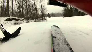 LibTech NAS Ski Test in a Mono-ski