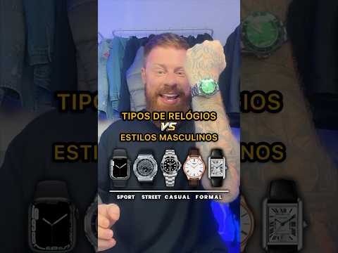 TIPOS DE RELÓGIOS