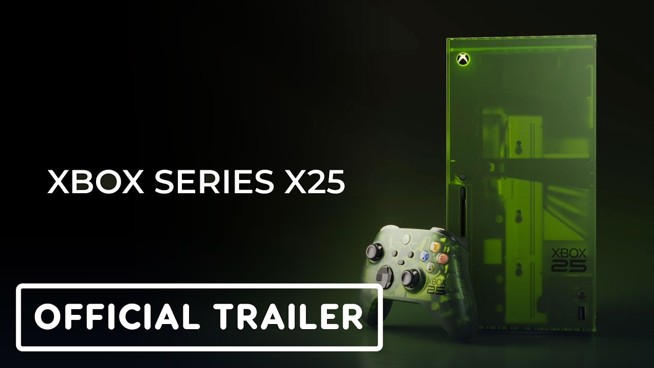 Xbox 25th Anniversary Console and Controller – Reveal Trailer| Xbox Games Showcase 2026 Xbox 25th Anniversary Console and Controller – Reveal Trailer| Xbox Games Showcase 2026