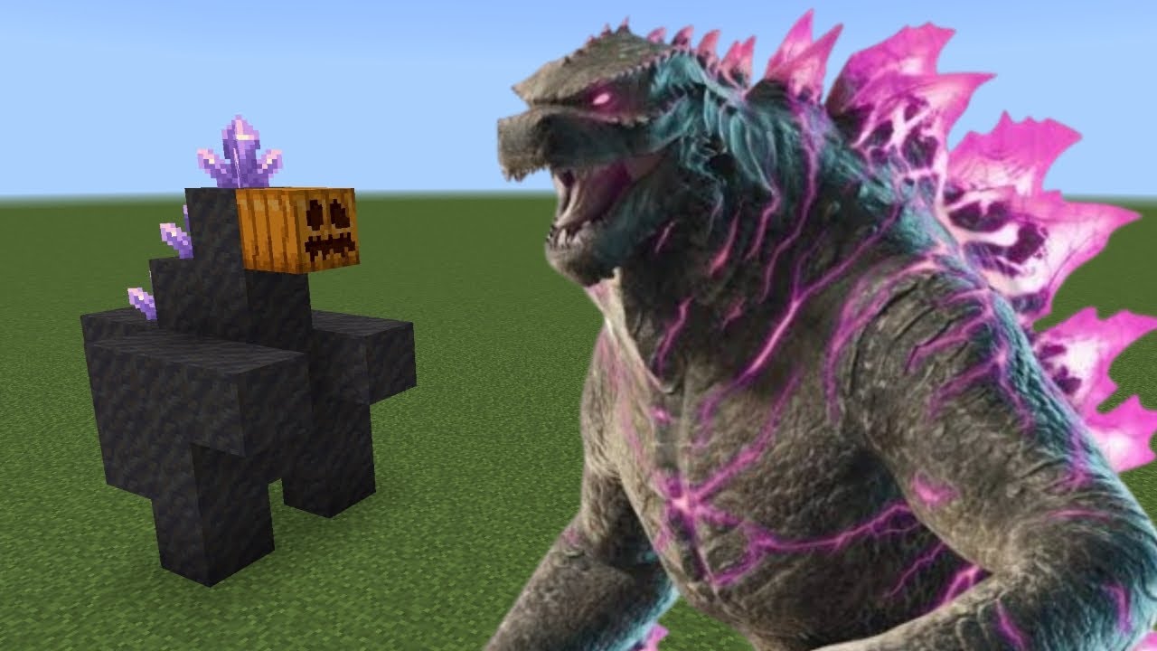 Godzilla Addon in Minecraft PE - YouTube