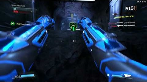 DOOM Update 6.66 - Multiplayer - Team Deathmatch - Quad kill with BFG