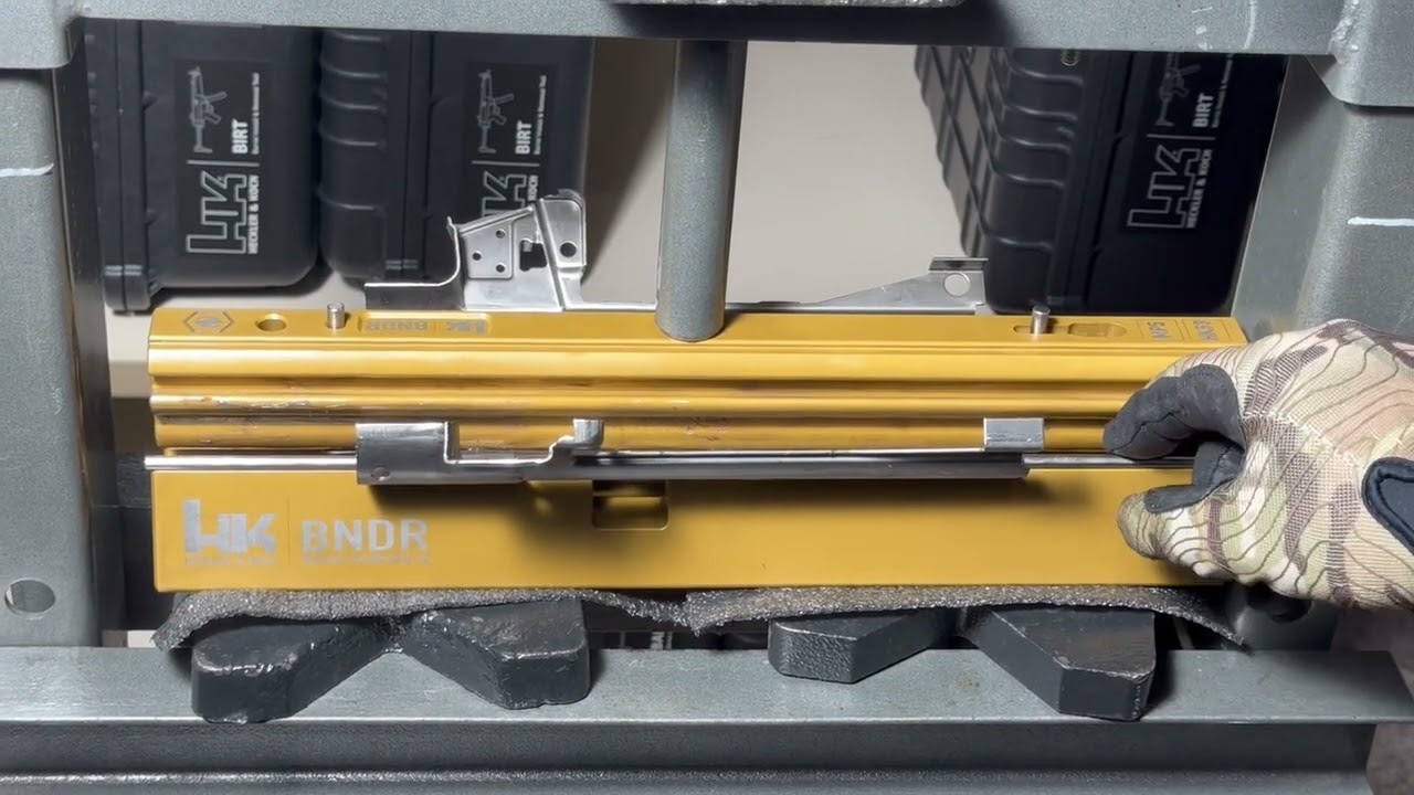 Step 1 - HK MP5 Receiver Flat Bending