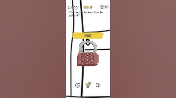 Level 5: the door is locked how to get out #games #brainout #youtube