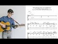 Josh turner  acoustic blues in d transcription