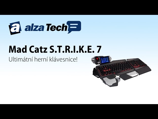 Mad Catz S.T.R.I.K.E. 7: Ultimátní herní klávesnice! - AlzaTech #225 -  YouTube