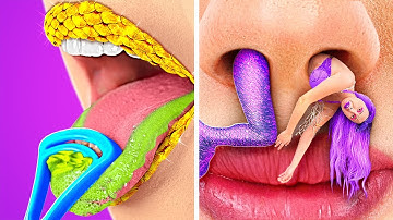 Incredible Makeover for a Mermaid 🧜‍♀️