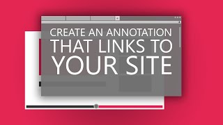 How to Create Annotations with a Link to Your Website screenshot 3