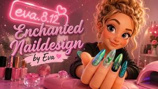 Let's do nails. So cute.So magical.So Glow in the Dark.🧚‍♀️💅🤩