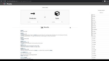 Pronto: the ontology search engine