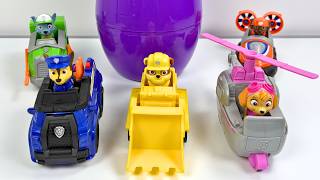 marshall hiding purple egg paw patrol easter egg surprise