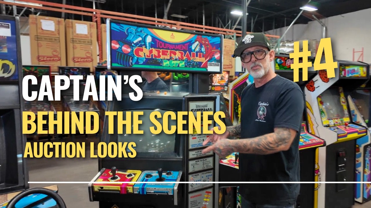 За кулисами предстоящего аукциона аркадных и пинбольных автоматов! (27 февраля – 1 марта)