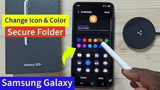How to Change Icon and Color of Secure Folder on Samsung Galaxy S25 | S25+ | S25 Ultra
