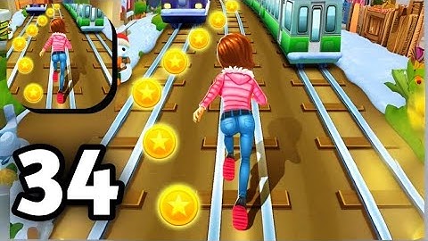 Subway Princess Runner - Gameplay Walkthrough Tutorial Part 34 All Levels Mobile Game (Android, iOS)