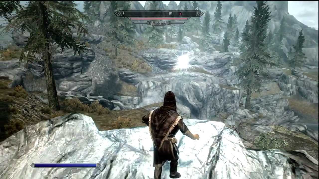 Skyrim Candlelight Novice Alteration Magic Spell YouTube
