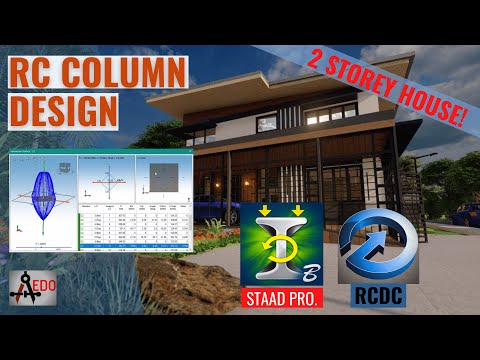 Video: RC column design for a 2-storey house