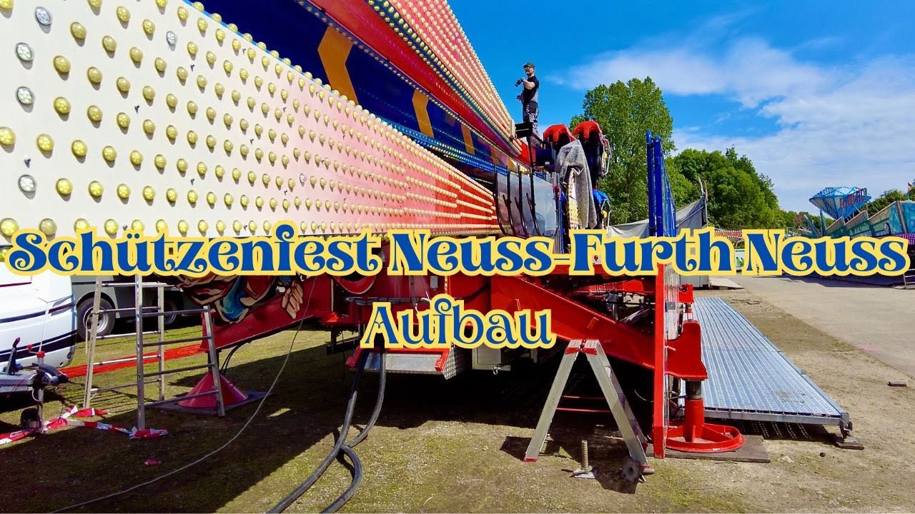 Schützenfest Neuss-Furth Aufbau 2024 4K. 1.