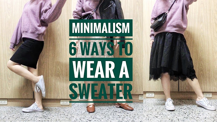 Hướng dẫn cách phối áo nỉ lage