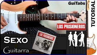 Cómo tocar SEXO ❎❎❎ - Los Prisioneros / Tutorial GUITARRA 🎸 / GuiTabs #015 chords