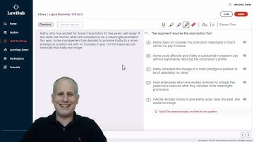 How to Predict a LSAT Assumption Using LawHub Logical Reasoning Drill Set 3