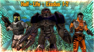 [Half Life - Exodus 1-2 (Hard Mode)] Mod Full Walkthrough 1440p60