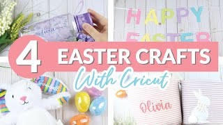 DIY Easter Crafts with Cricut | Easy Beginner Cricut Easter Crafts