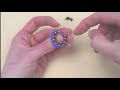 How to Bezel a Rivoli or Cabochon with seed beads: a beginners guide with Katie Dean