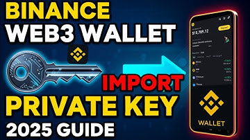 How to Import Binance Web3 Wallet Using Private Key 🔑 (2025 Full Guide)