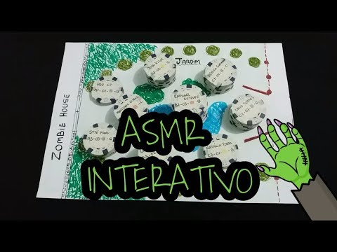 ASMR INTERATIVO: JOGO ZOMBIE HOUSE N°2 (Vídeo para relaxar)