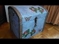 Diy//Велика скриня з картону своїми руками 💥 Large cardboard chest