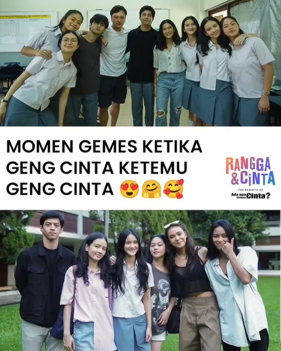 Geng Cinta Ketemu Geng Cinta.. #AADC