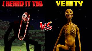 I Heard It Too VS Verity in Minecraft