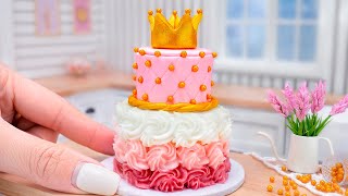 So Yummy Miniature Queen Cake Decorating Ideas 🍦 Fresh Cake Recipe Tutorial By Mini Cake