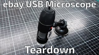 ebay USB Microscope Teardown