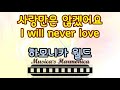 사랑만은 않겠어요 - I will never love