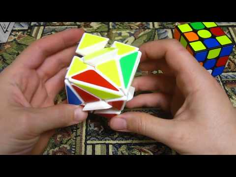 Superflip Pattern on an Axis Cube!
