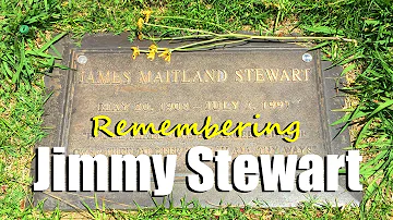 FAMOUS GRAVE TOUR: Actor Jimmy Stewart At Forest Lawn In Glendale, CA