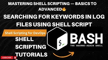 Shell Scripting Tutorial for Beginners – Day 9 | Search Keywords in Log Files Using Bash Script