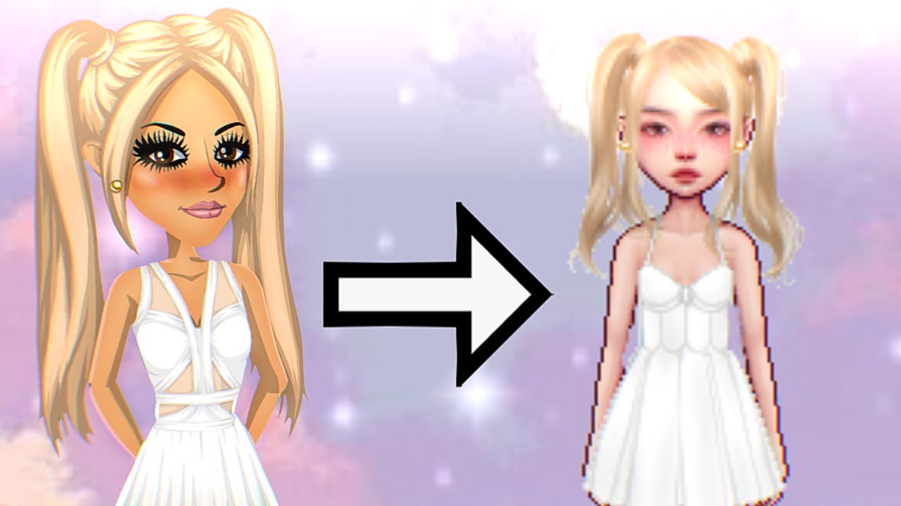 Turning Into My Everskies Avatar On MSP ♡ - YouTube