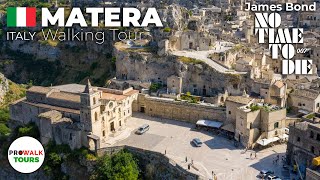 Matera, Italy Walking Tour 4K 60Fps