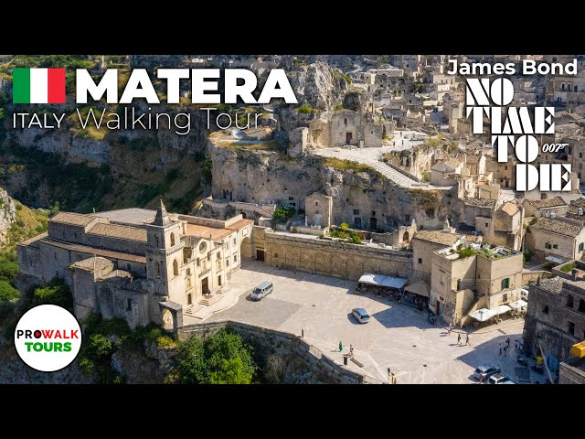 Matera, Italy Walking Tour [4K | 60fps] class=