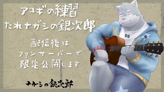 地味な練習 #アコギの練習たれナガシの銀次郎