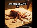 This AI Octopus Came to Life 😱 #shorts #aiart #animation