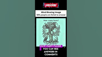 Only 2% Can Spot All Faces 😱 | Mind-Blowing Optical Illusion Quiz #shorts