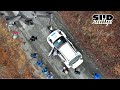 Dji drone at wrc rally1 test monte carlo 2023