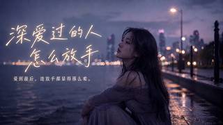深爱过的人怎么放手 By 贰婶子 「你是我曾深深爱过的人要我怎么放手 你短暂的停留却成了我疼一生的伤口」💔