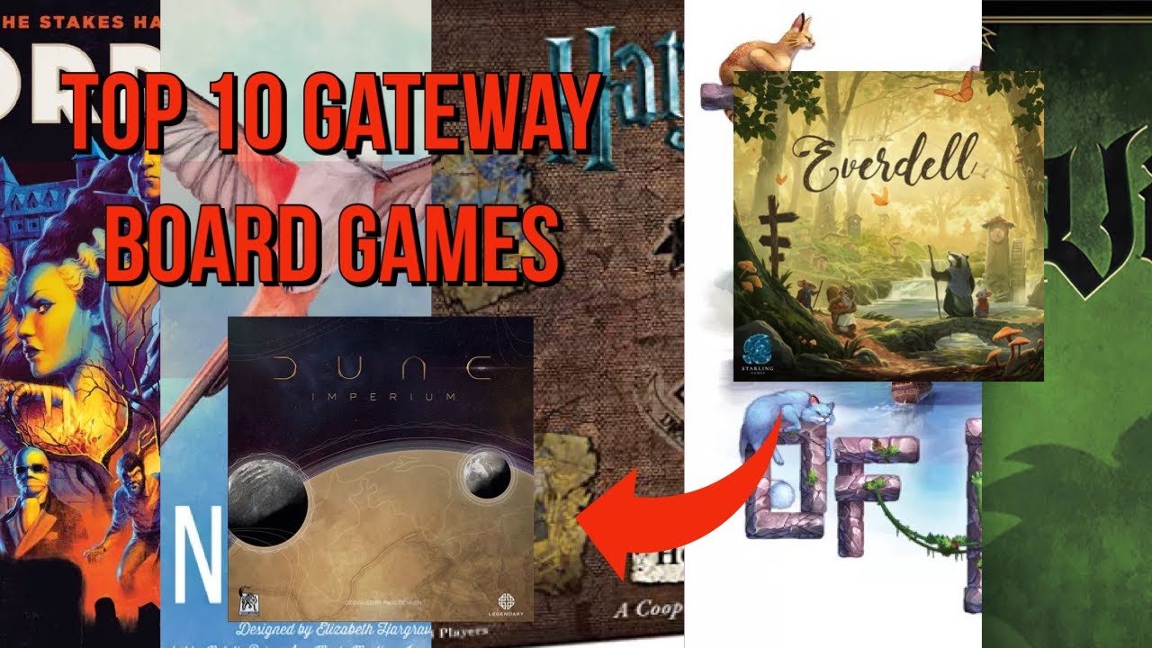 Top 10 Gateway Board Games YouTube
