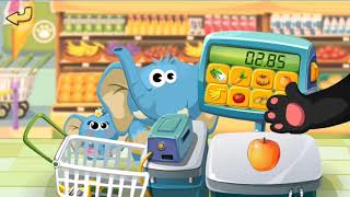 Dr. Panda Супермаркет Панда игра для детей  Supermarket Dr. Panda game for kids bambini Part 1 screenshot 3