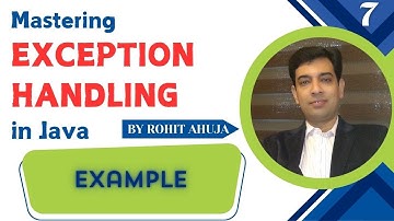 Exception Handling Example 4:  throw