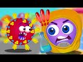 Op and Bob&#39;s Grand Adventure: Unmasking Viruses - Toddler&#39;s Fun Learning Cartoons for Kids!
